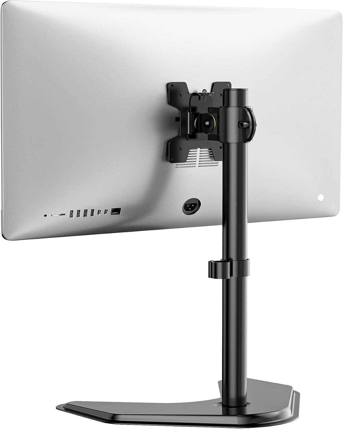 image:imageWALI Single Monitor Mount Monitors Desk Mount Single Monitor Arm Holds Screen Up to 32inch 22lbs Fully Adjustable Mount Designed for Home Office ApplicationM001S BlackSingle