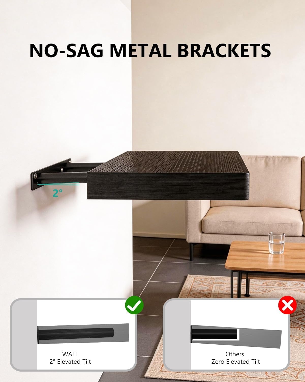 image:imageWALI Soundbar Mount for Sonos Arc and Sonos Arc Ultra Sound bar Wall Mount Bracket Hidden Design Mount on Wall Under TV Installation BlackBlack