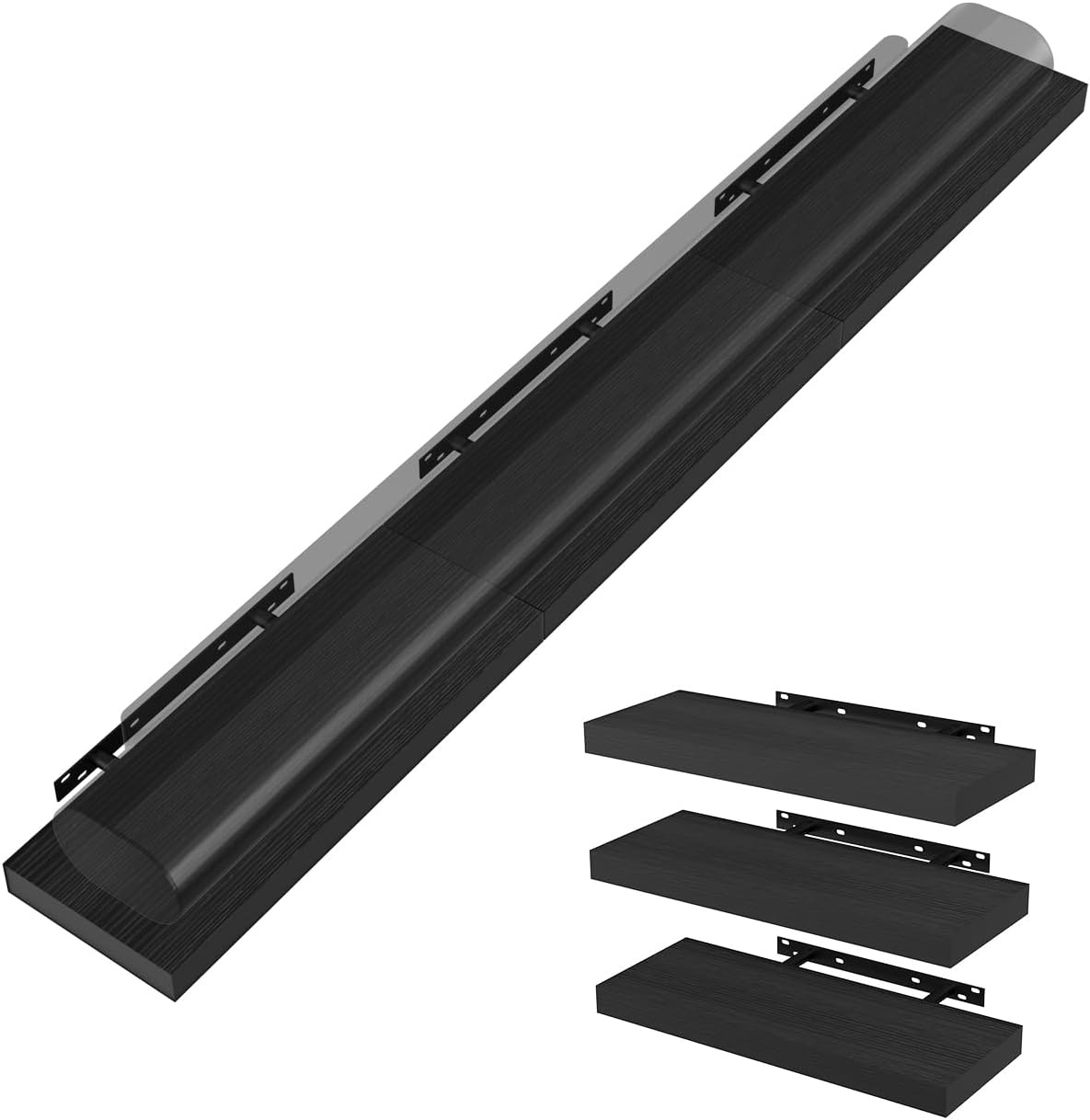 image:imageWALI Soundbar Mount for Sonos Arc and Sonos Arc Ultra Sound bar Wall Mount Bracket Hidden Design Mount on Wall Under TV Installation BlackBlack