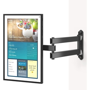 image:imageWALI Wall Mount for Show 21 Show 15 Adjustable Wall Mounting Bracket with Heavy Duty 15 Extension Arm Rotate Tilt Swivel for Show 21 Show 15 Holds up to 33lbs WhiteBlack