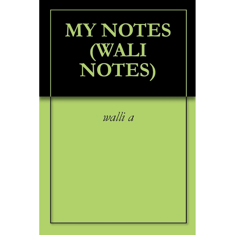 image:imageMY NOTES WALI NOTES Book 1