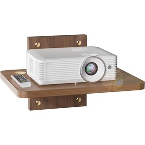 image:imageWALI Floating TV Shelf 2 Tier Projector Shelf for DVD Players Routers Game Consoles Cable Boxes Living Room Decor Accessories Wall Mount Shelves Holds Up to 22lbs CS202N 2Shelf Walnut BrownWalnut Brown