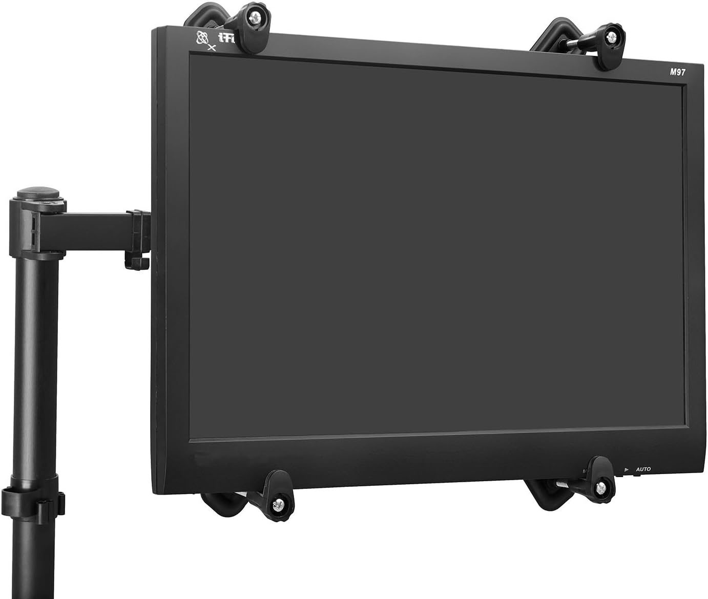 image:imageWALI Mount Bracket Adapter Monitor Arm Mounting Kit for Screen 13 to 27 inch Mounting Holes 75mm and 100mm UVVEP