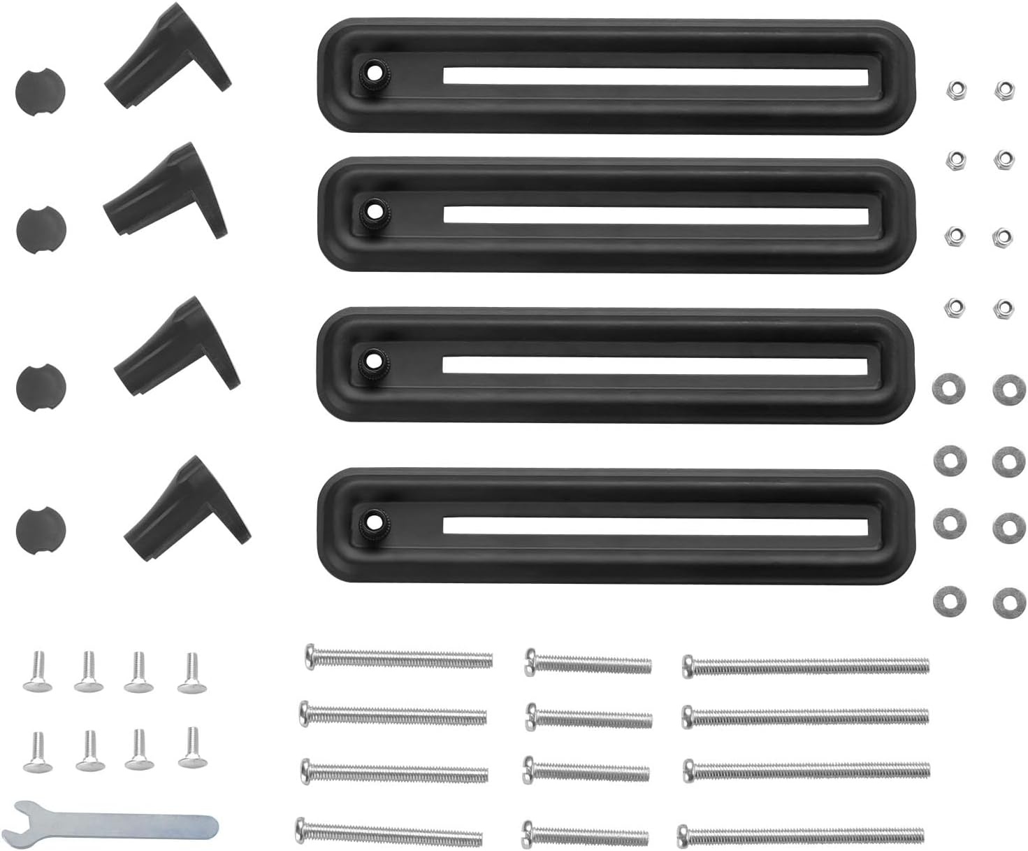 image:imageWALI Mount Bracket Adapter Monitor Arm Mounting Kit for Screen 13 to 27 inch Mounting Holes 75mm and 100mm UVVEP