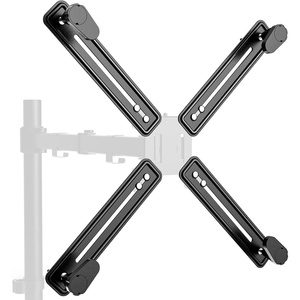 image:imageWALI Mount Bracket Adapter Monitor Arm Mounting Kit for Screen 13 to 27 inch Mounting Holes 75mm and 100mm UVVEP