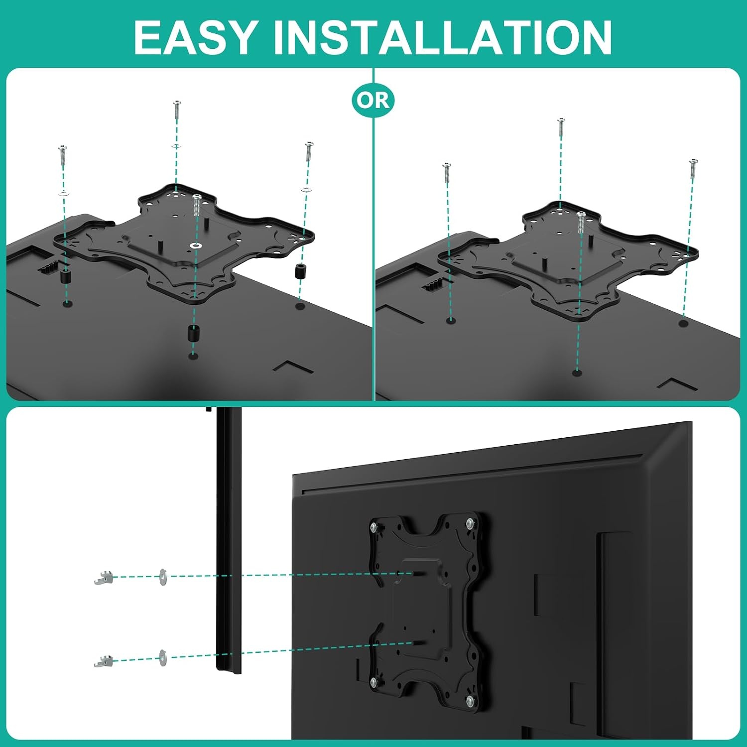 image:imageWALI Echo Show 1521 Stand Adjustable Stand for Echo Show 1521 and Up to 18 TabletsPortable Monitors 360 Degrees Rotating Tilt Foldable Show 15 21 Accessories for Kitchen Home Office SilverBlack