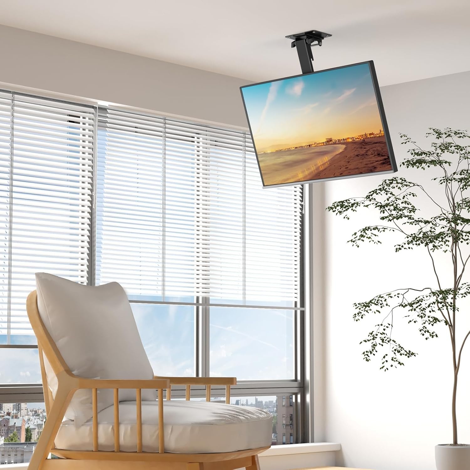 image:imageWALI Echo Show 1521 Stand Adjustable Stand for Echo Show 1521 and Up to 18 TabletsPortable Monitors 360 Degrees Rotating Tilt Foldable Show 15 21 Accessories for Kitchen Home Office SilverBlack